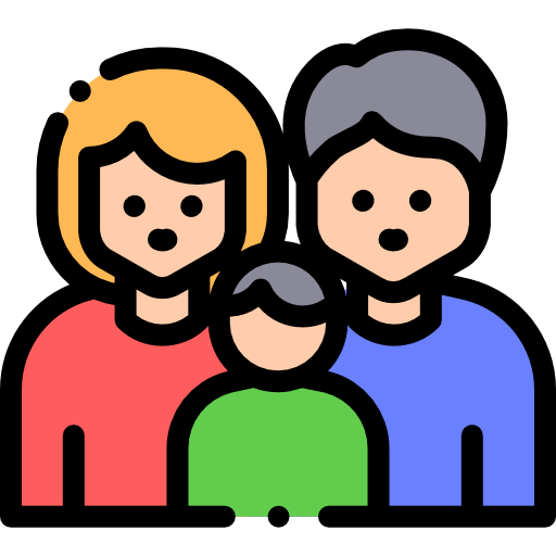 A parent seeking academic support icon